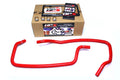 HPS Performance Red Reinforced Silicone Heater Hose Kit Coolant for Jeep 01-04 Grand Cherokee WJ 4.7L V8