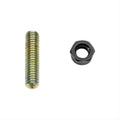 ALUMINUM SHIFT HANDLE, BLACK, BENT, 6" L