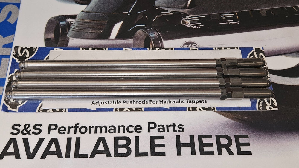 S&S Cycle 84-99 BT Adjustable Pushrod Set - .050in