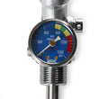 10 Lb. Bottle Super Hi-Flow Valve Assembly With Siphon Tube And Blue Gauge NOS