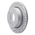 DFC 96-05 BMW 323I Rear Left Drilled & Slotted Geoperformance Rotor