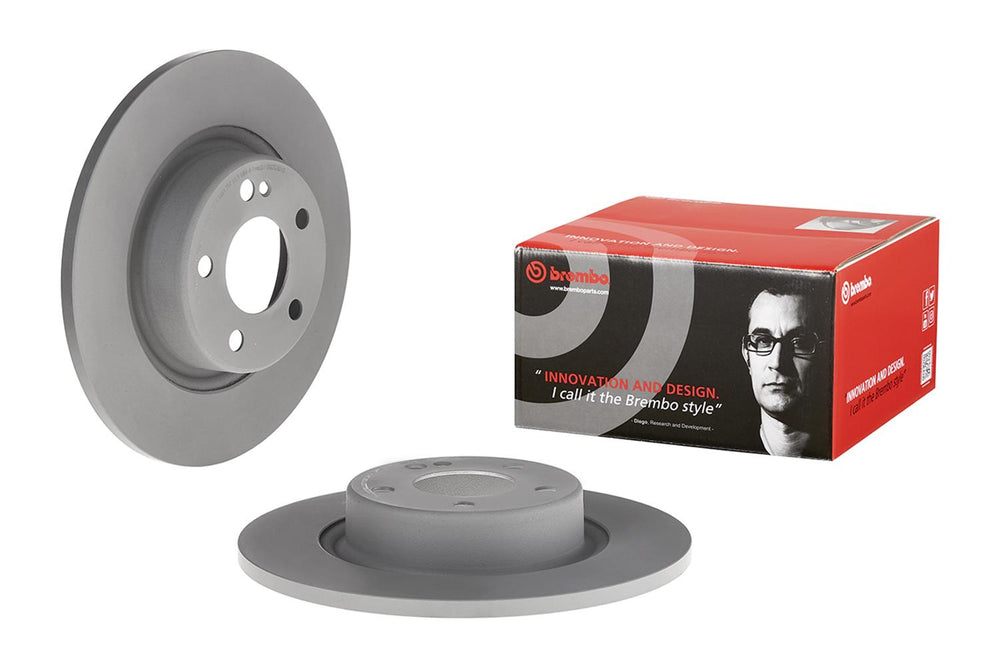 Brembo 17-18 Mercedes-Benz C300 Rear Premium OE Equivalent Rotor