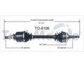 NEW CV AXLE
