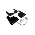 Rally Armor 14-18 Mazda3 Black UR Mud Flap w/White Logo