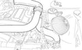 GReddy ALUMINUM INTAKE PIPE SET HCR32