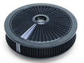 Edelbrock air filter installed view