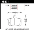 Hawk Performance Ceramic Street Brake Pads