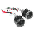 Letric Lighting Grip Ind Lghts Blk Cap Wht/Amb