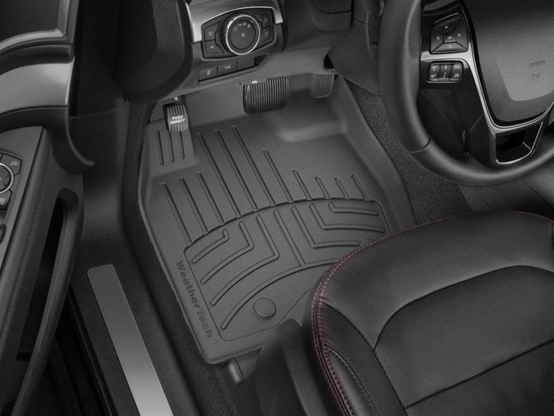 WeatherTech 12-15 Toyota Tacoma 1st Row Front FloorLiner HP - Black