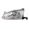 LH HEADLAMP ASSY COMPOSITE; PRIZM 9802