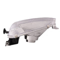 LH HEADLAMP ASSY COMPOSITE; PRIZM 9802