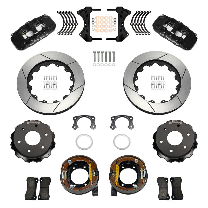 Wilwood Parking Brake Hat 1.541in Offset 6 x 5.50 BP - 12 x 8.75in