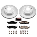 Power Stop 99-01 Jeep Cherokee Front Z17 Evolution Geomet Coated Brake Kit