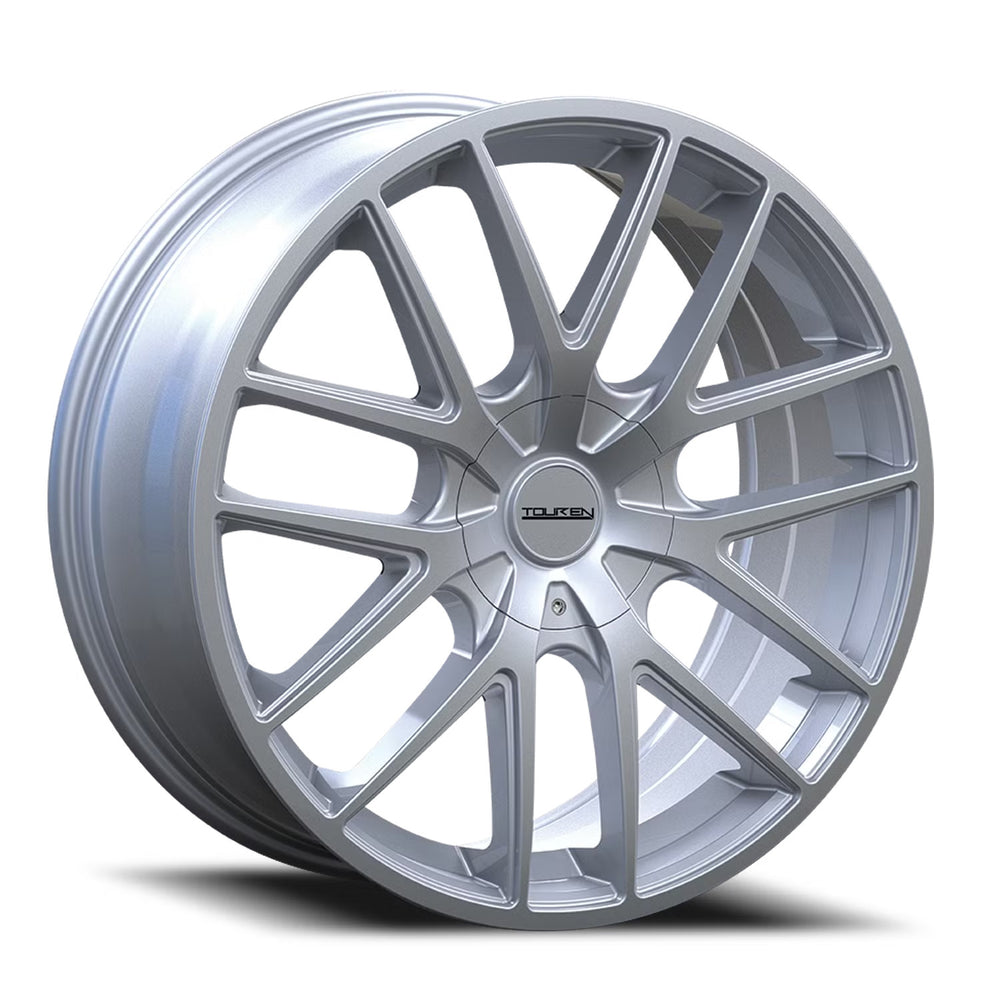 Touren 3260 TR60 18x8 / 5x108/114.3 BP / 40mm Offset / 72.62mm Hub Gloss Hyper Silver Wheel