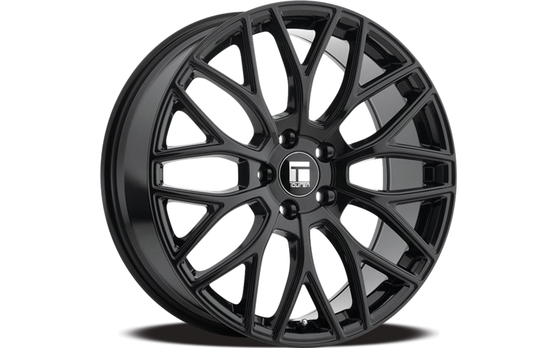Touren 3276 TR76 17x8 / 5x120 BP / 35mm Offset / 72.56mm Hub Gloss Graphite Wheel