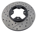 StopTech Power Slot 84-85 Nissan 300ZX Slotted & Drilled Right Front Rotor