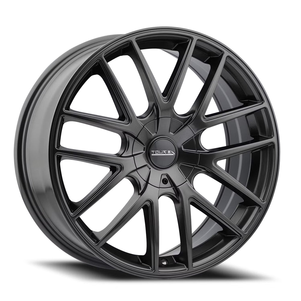Touren 3260 TR60 16x7 / 5x112/120 BP / 42mm Offset / 72.62mm Hub Matte Gunmetal Wheel