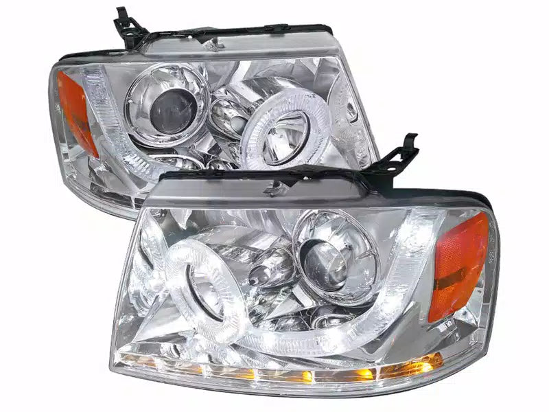 SPEC D TUNING chrome headlights