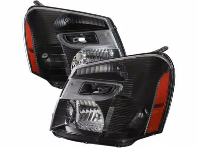 EURO HEADLIGHT BLACK HOUSING