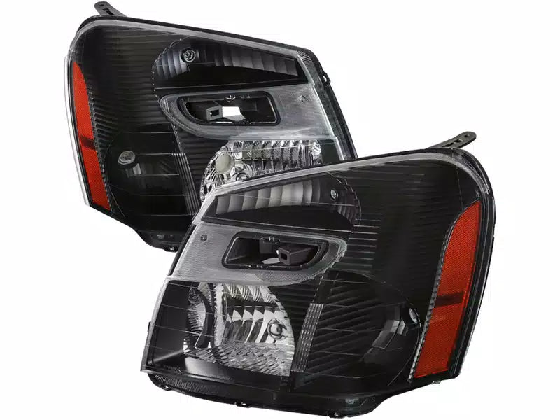 EURO HEADLIGHT BLACK HOUSING