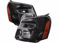 EURO HEADLIGHT BLACK HOUSING