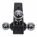 TRIBALL HITCH WITH CHROME TOWING BALLS 21/2 IN RECIEVER