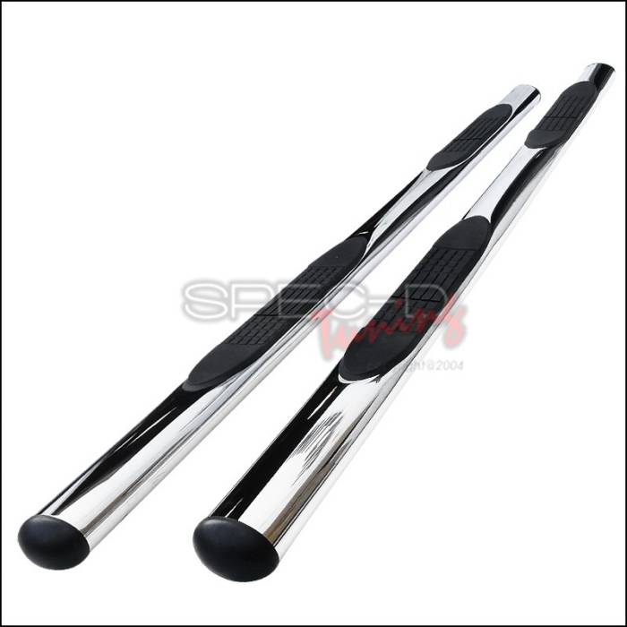 4 INCH OVAL STAINLESS FINISH SIDE S