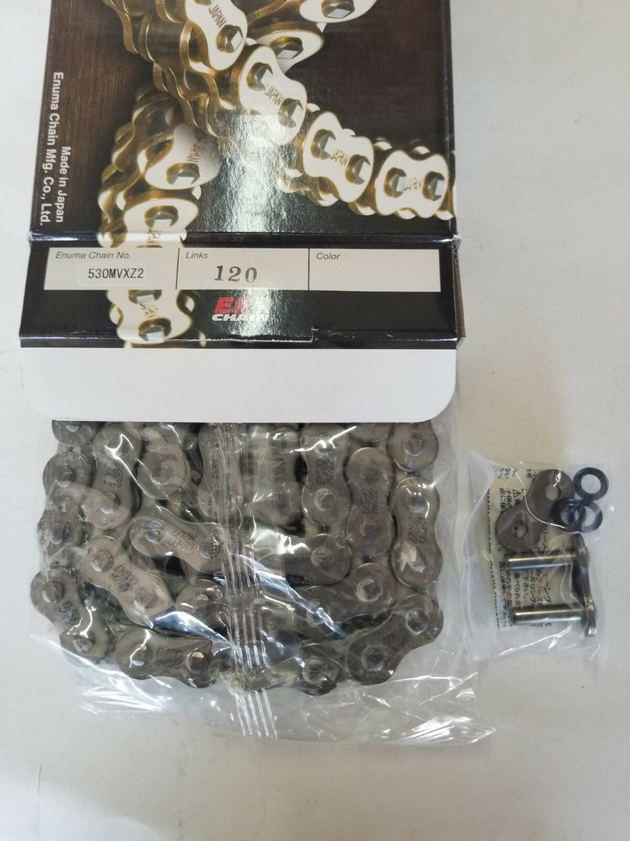 Vortex Racing EK 530 MVXZ2 Rivet Master 120 Links- Natural
