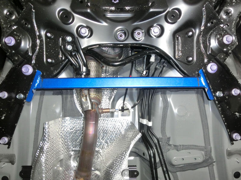 Cusco Power Brace Front Cross Member (Rear) Steel Oval Shaft - 2019+ Toyota RAV4 2WD/AWD