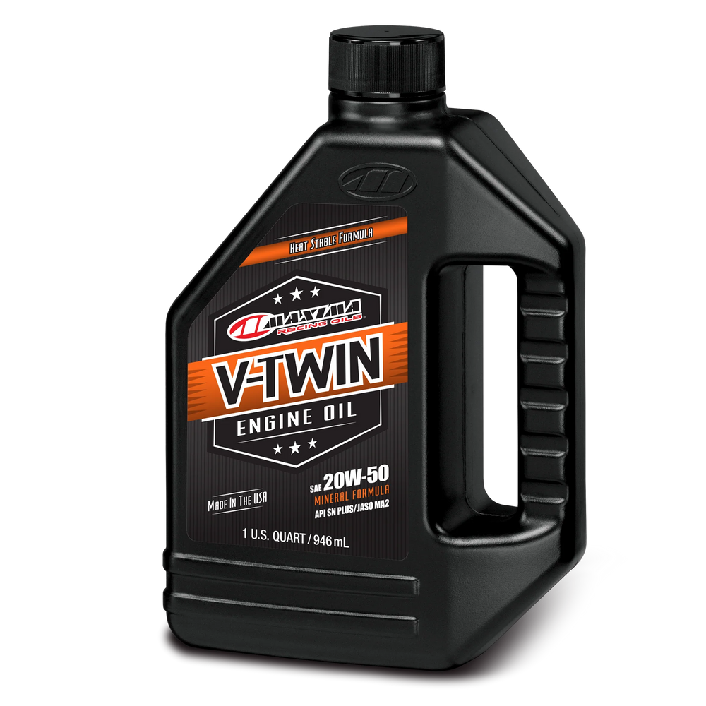 Maxima V-Twin 20W50 Mineral Engine Oil - 1L