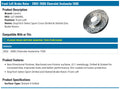 StopTech Select Sport 02-06 Cadillac Escalade / Avalanche 1501 Slotted & Drilled Right Front Rotor