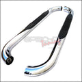 3 INCH ROUND STAINLESS FINISH SIDE