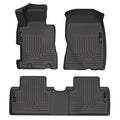 Weatherbeater Front & 2nd Seat Floor Liners For 2006-2011 Civic Black Husky Liners