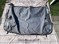 ~(5 lbs. 20X10X10)~ Duster Deck Cover Black Diamond Jeep 03-06 Wrangler; With factory soft top bows folded down