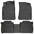 Weatherbeater Front & 2nd Seat Floor Liners For 2012-2017 Camry Black Husky Liners