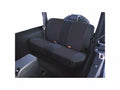 Seat Cover Kit Rear Fabric Black; 03-06 Jeep Wrangler TJ