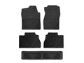 WeatherTech 07-11 Chevrolet Tahoe Front/Rear/and Rear Rubber Mats - Black