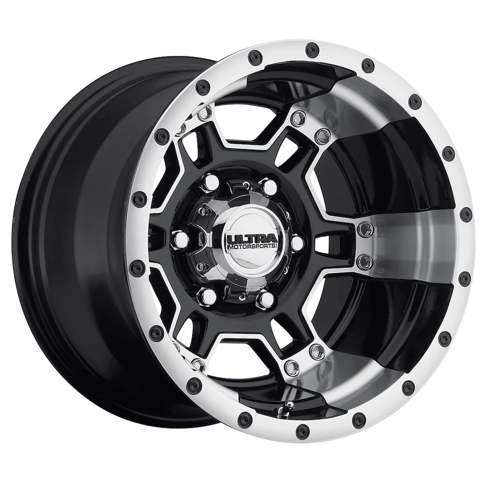 Ultra Wheel black auto part