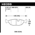 Hawk 84-4/91 BMW 325 (E30) HPS 5.0 Street Brake Pads - Rear