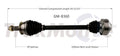 NEW CV AXLE