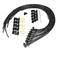 WIRES UNIV. 8MM 8 CYL 90 DEGREE BLACK CERAMIC BOOT BLACK WIRE