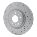 DFC 05-06 Ford GT Rear Drilled GeoSPEC Coated Rotor