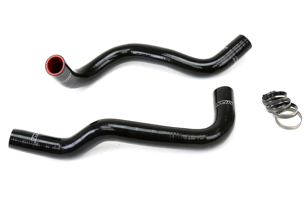 HPS Performance Reinforced Black Silicone Radiator Hose Kit Coolant for Toyota 05-18 Tacoma 2.7L 4Cyl