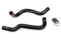 HPS Performance Reinforced Black Silicone Radiator Hose Kit Coolant for Toyota 05-18 Tacoma 2.7L 4Cyl
