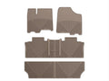 WeatherTech Tan Front Rear and Rear All-Weather Floor Mats Fits -20-12 Sienna WTCT202244245