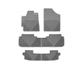 WeatherTech Grey Front Rear and Rear All-Weather Floor Mats Fits -20-12 Highlander WTCG086121122