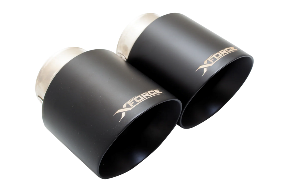 BMW M235i/M240i F22 BLACK TIPS 4IN 304SS