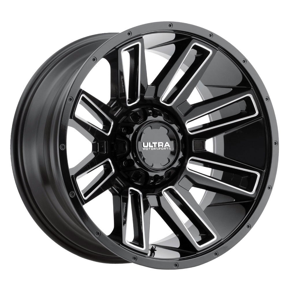 Ultra Wheel black auto part