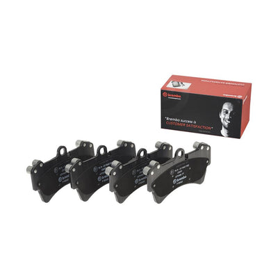 Brembo 07-15 Audi Q7/03-06 Porsche Cayenne/08-10 Cayenne Front Premium Low-Met OE Equivalent Pad