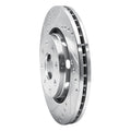 DFC 04-17 Chevrolet Spark (USA/Canada) Front Left Drilled & Slotted Silver Brake Rotor